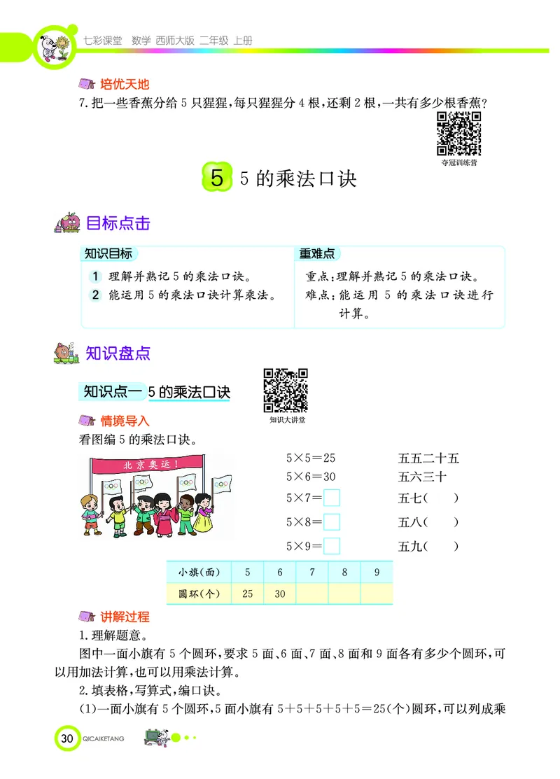 《七彩课堂》数学2年级上册（XS）_二年级上下册资料_小学二年级学习资料-25年更新版_2-03、小学二年级数学上册_2-3-2、练习题、作业、试题、试卷_西师版_电子册类