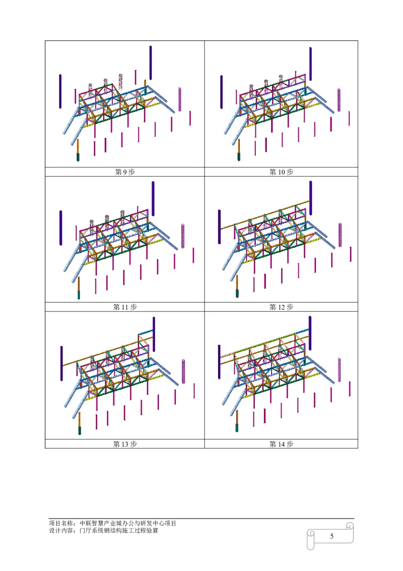 8.4中联智慧产业城办公与研发中心项目门厅施工过程验算_2021-2023年优秀施组方案_施工方案_中联智慧产业城项目大跨度钢桁架高空拼装专项方案_1.施工方案