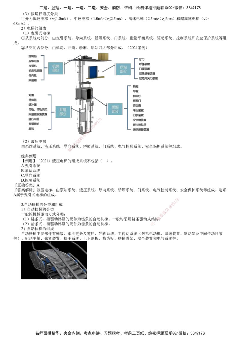 第18讲　电梯的分部分项工程与安装验收规定_2026年一级建造师_2026年一建机电_2025年一建机电SVIP_02-基础精讲✿高端面授✿深度强化_04-机电《基础精讲班》康仁杰JG