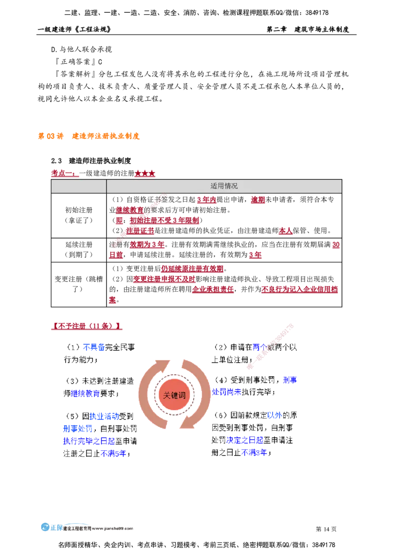 第二章　建筑市场主体制度(1)_2026年一建法规_2025年一建法规SVIP_02-基础精讲✿高端面授✿深度强化_05-法规《基础精讲班》张小强JG_讲义