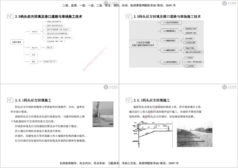 第2章1-5节-港口工程黑白每页4个_2026年一级建造师_2026年一建港航_2025年一建港航SVIP_04-冲刺串讲✿考点强化✿小灶集训_17-港航《冲刺串讲班》皮丹丹DL_讲义