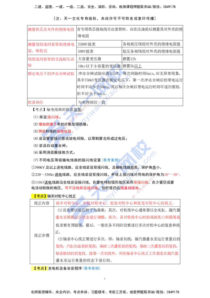 KL-机电-考前背多分_2026年一级建造师_2026年一建机电_2025年一建机电SVIP_05-考前密训✿央企特训✿机构普押_27-机电《考前背多分+案例100问》KL