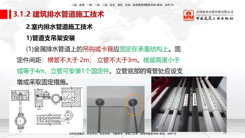 B05节：3.1建筑给水排水与供暖工程施工技术1（04.10）_2026年一级建造师_2026年一建机电_2025年一建机电SVIP_02-基础精讲✿高端面授✿深度强化_05-机电《两轮基础直播》闫娜JGS_讲义