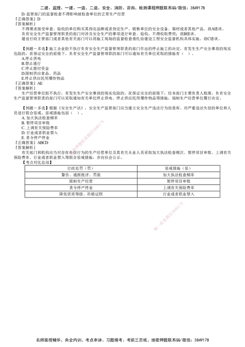 第01讲　建设工程安全生产法律制度_2026年一建法规_2025年一建法规SVIP_03-习题精析✿实战特训✿模考通关_16-法规《习题解析班》张小强JG_第六章　建设工程安全生产法律制度