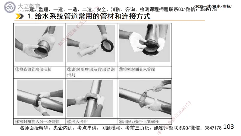 W2025一建机电-高扬-技术板块2-工艺_2026年一级建造师_2026年一建机电_2025年一建机电SVIP_01-精华文档✿电子教材✿历年真题_81-机电《板块刷题资料+总结图表》DL