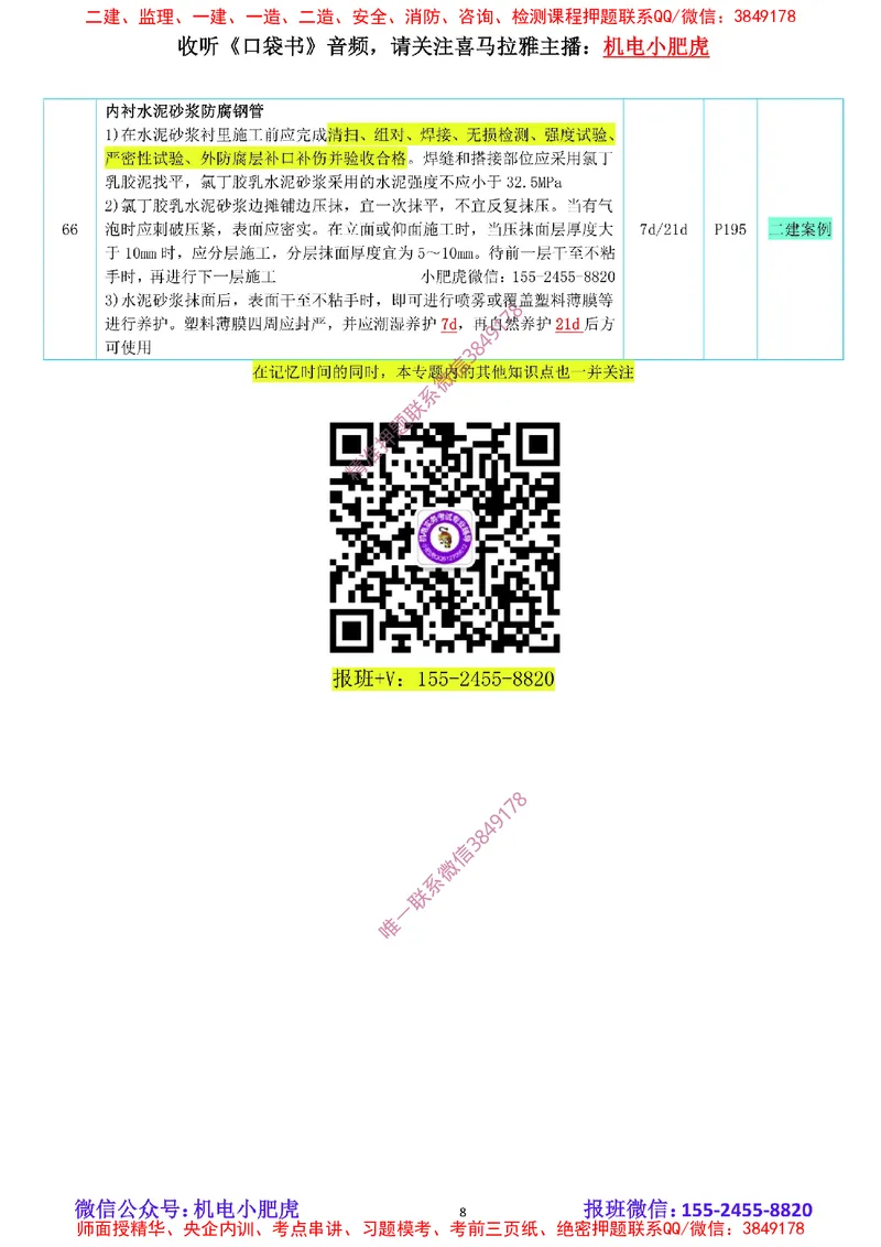 小肥虎-冲刺专题01-时间_2026年一级建造师_2026年一建机电_2025年一建机电SVIP_04-冲刺串讲✿考点强化✿小灶集训_24-机电《冲刺专题班》小肥虎SMR