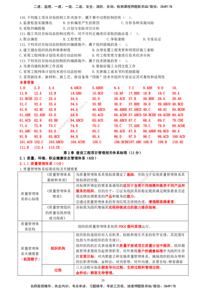 一建管理-集训白皮书_2026年一级建造师_2026年一建管理_2025年一建管理SVIP_01-精华文档✿电子教材✿历年真题_75-管理《集训白皮书》SMR