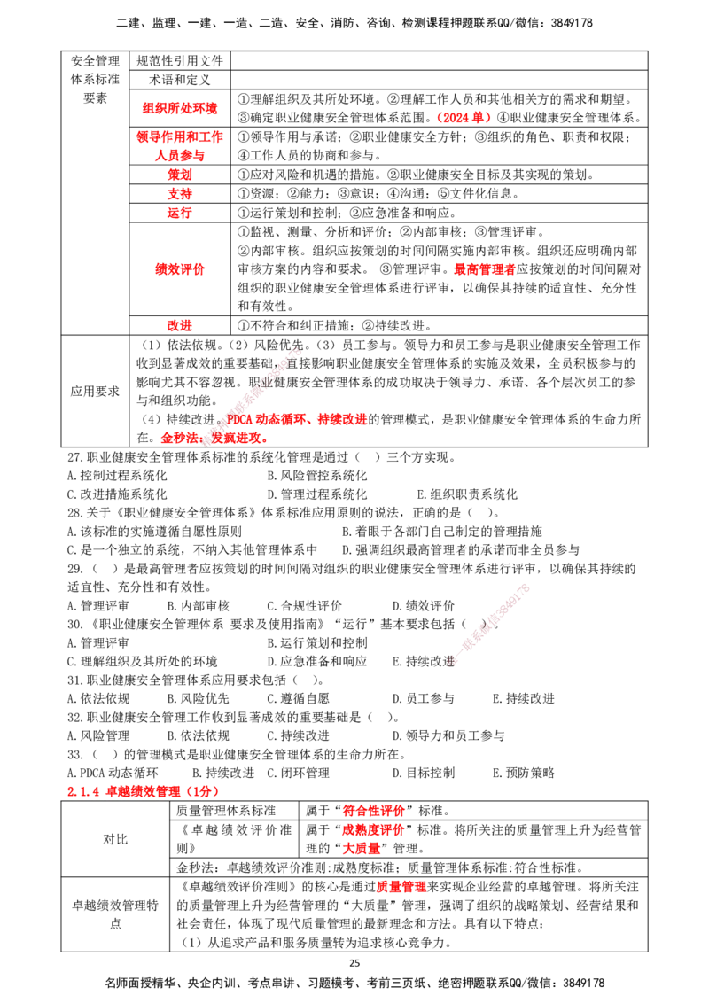 一建管理-集训白皮书_2026年一级建造师_2026年一建管理_2025年一建管理SVIP_01-精华文档✿电子教材✿历年真题_75-管理《集训白皮书》SMR