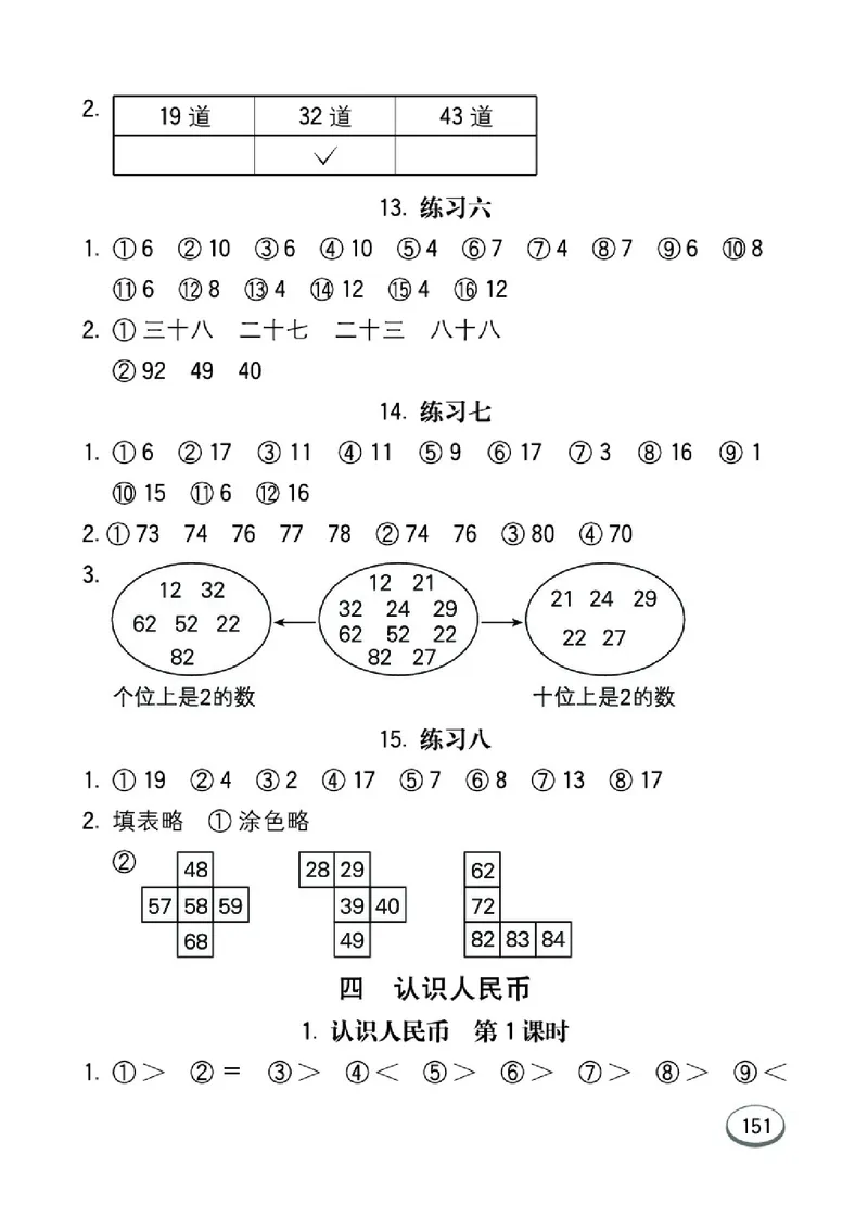 《七彩口算题卡》数学1年级下册（JJ）_一年级上下册资料_小学一年级学习资料-25年更新版_1-04、小学一年级数学下册_1-4-2、练习题、作业、试题、试卷_冀教版_电子册类