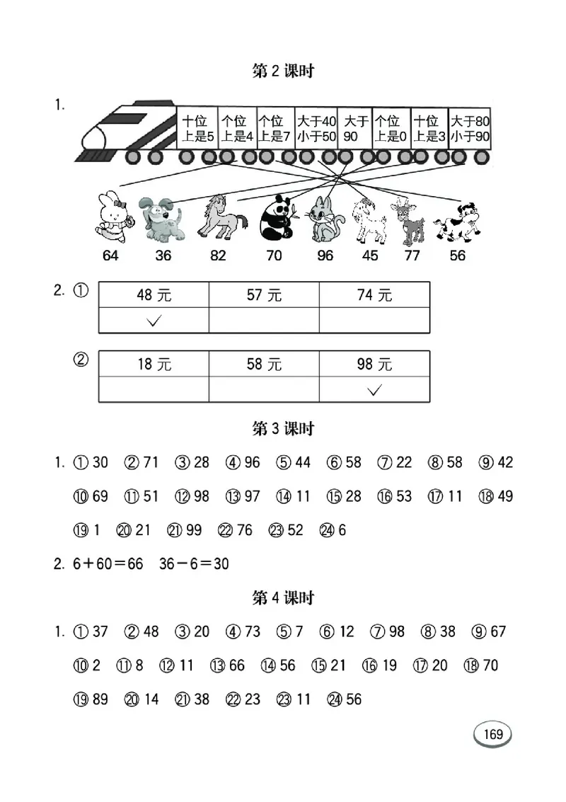 《七彩口算题卡》数学1年级下册（JJ）_一年级上下册资料_小学一年级学习资料-25年更新版_1-04、小学一年级数学下册_1-4-2、练习题、作业、试题、试卷_冀教版_电子册类