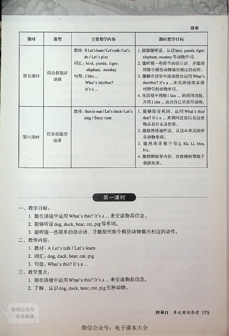 英语PEP3A教师教学用书_《教师教学用书（教参）》英语3-6年级上册（人教PEP）