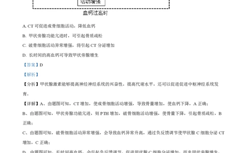 2023年高考生物试卷（湖南）（解析卷）_生物历年高考真题_新&middot;PDF版2008-2025&middot;高考生物真题_生物（按省份分类）2008-2025_2008-2025&middot;（湖南）生物高考真题