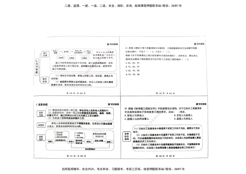 管理集训讲义_2026年一级建造师_2026年一建管理_2025年一建管理SVIP_04-冲刺串讲✿考点强化✿小灶集训_29-管理《考前集训班》陈晨XT_--配套讲义--