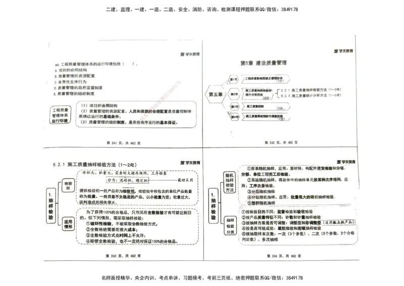 管理集训讲义_2026年一级建造师_2026年一建管理_2025年一建管理SVIP_04-冲刺串讲✿考点强化✿小灶集训_29-管理《考前集训班》陈晨XT_--配套讲义--