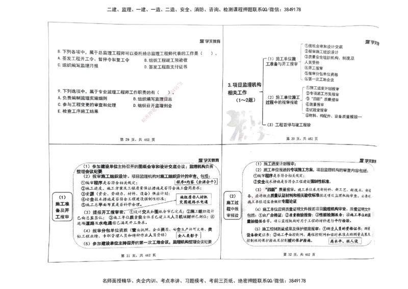 管理集训讲义_2026年一级建造师_2026年一建管理_2025年一建管理SVIP_04-冲刺串讲✿考点强化✿小灶集训_29-管理《考前集训班》陈晨XT_--配套讲义--