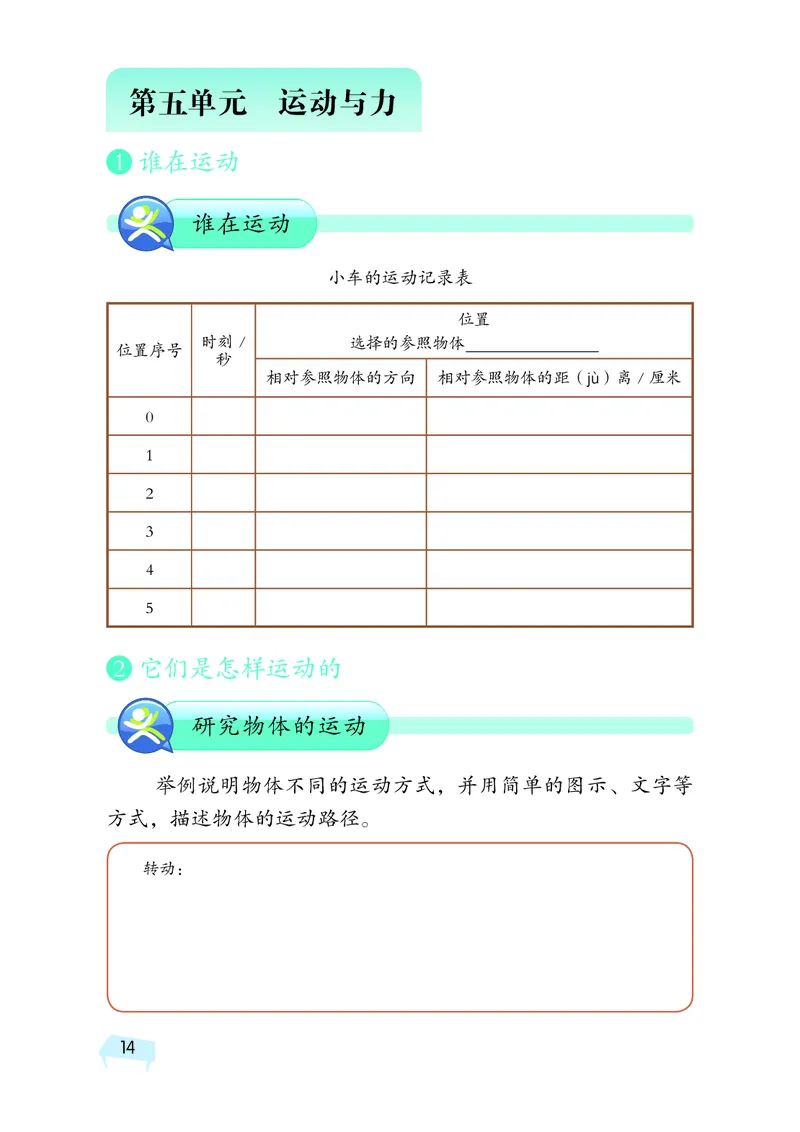 湘科版4年级科学上册活动手册_全部版本&bull;小学科学电子课本_湘科版小学科学电子课本