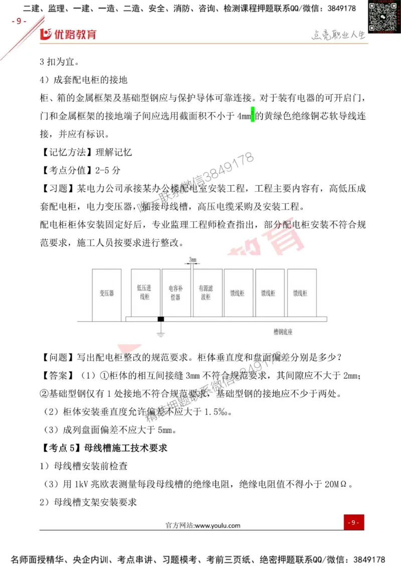 一级建造师《机电实务》考点一本通_2026年一级建造师_2026年一建机电_2025年一建机电SVIP_01-精华文档✿电子教材✿历年真题_31-机电《考点一本通》YL