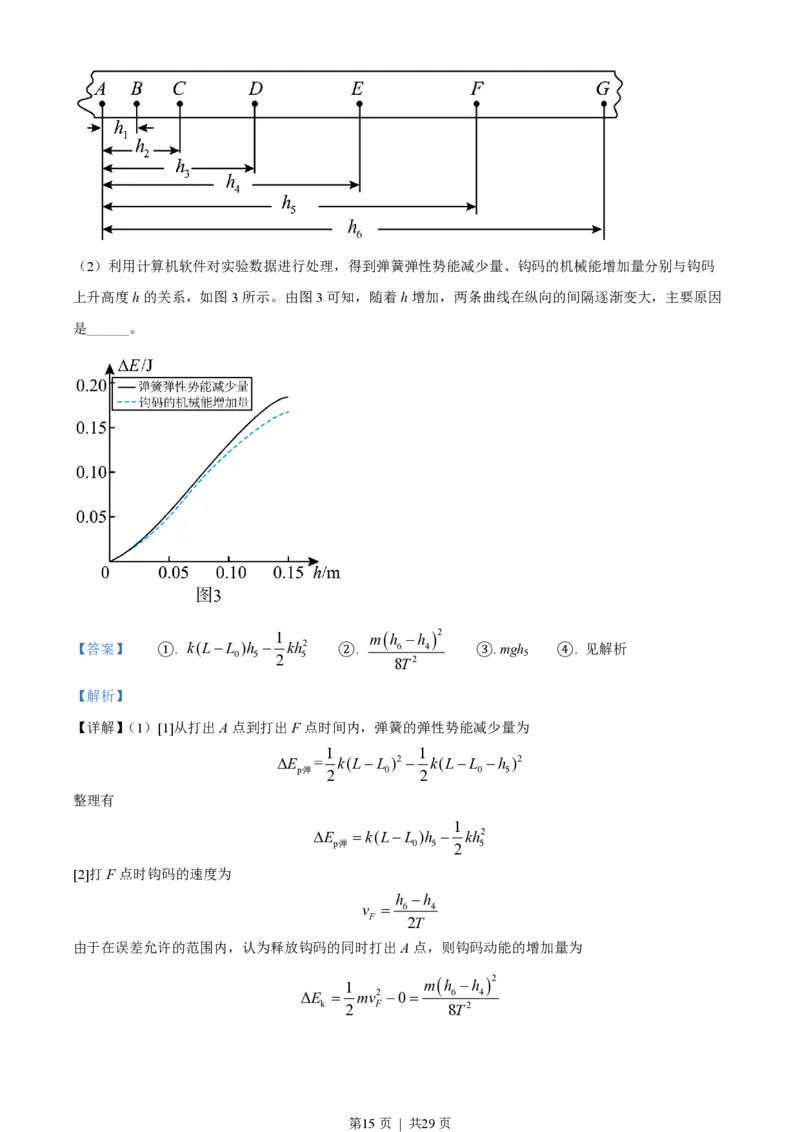 2022年高考物理试卷（河北）（解析卷）_物理历年高考真题_新&middot;PDF版2008-2025&middot;高考物理真题_物理（按试卷类型分类）2008-2025_自主命题卷&middot;物理（2008-2025）_河北自主命题&middot;物理（2021-2025）
