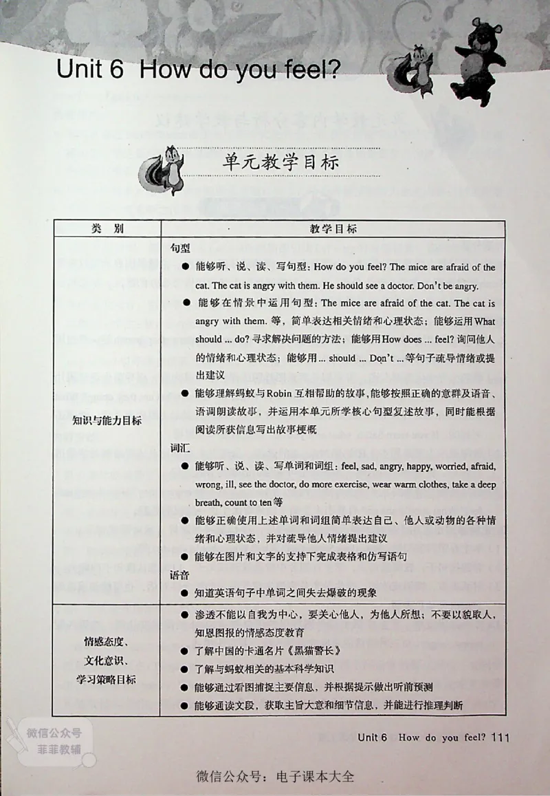 英语PEP6A教师教学用书_《教师教学用书（教参）》英语3-6年级上册（人教PEP）