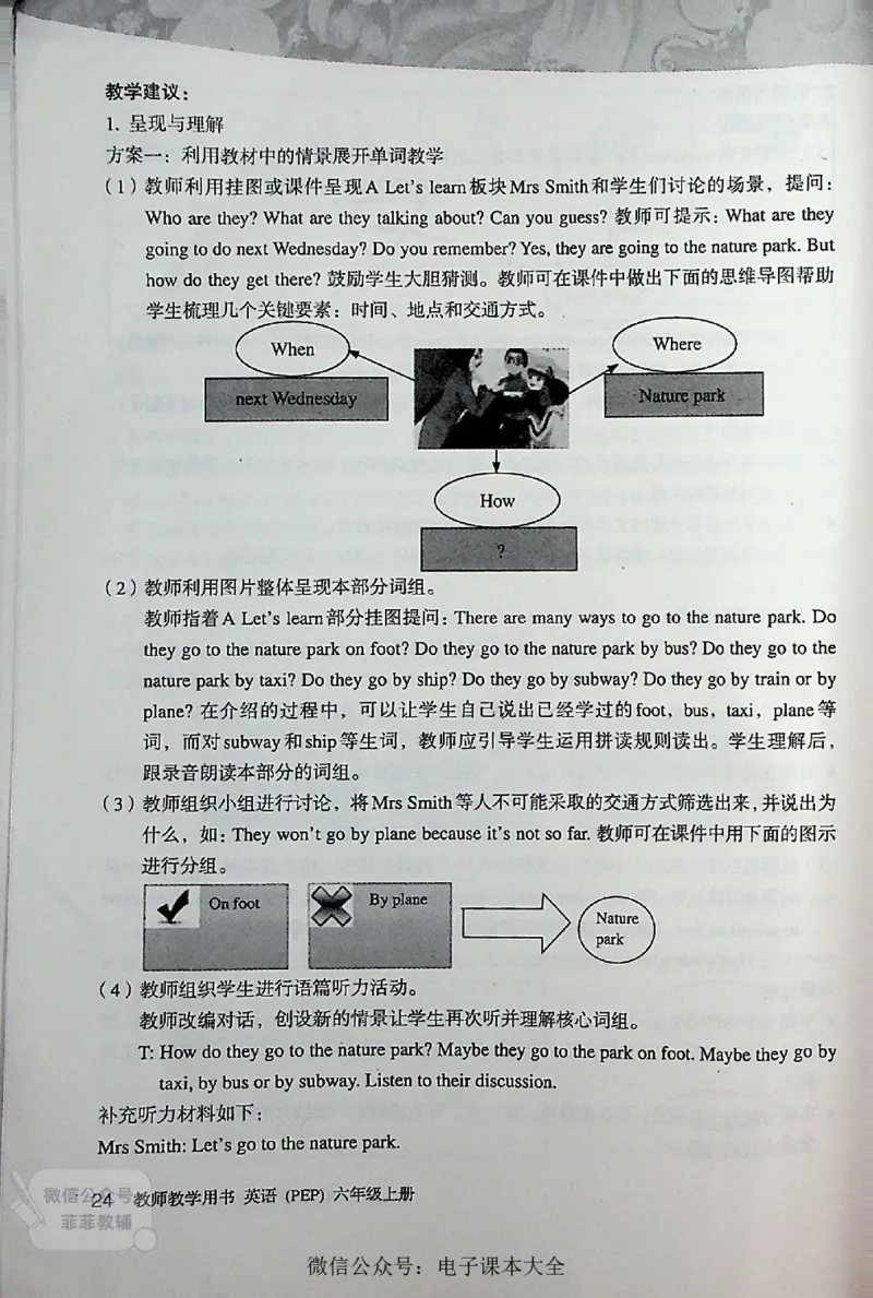 英语PEP6A教师教学用书_《教师教学用书（教参）》英语3-6年级上册（人教PEP）