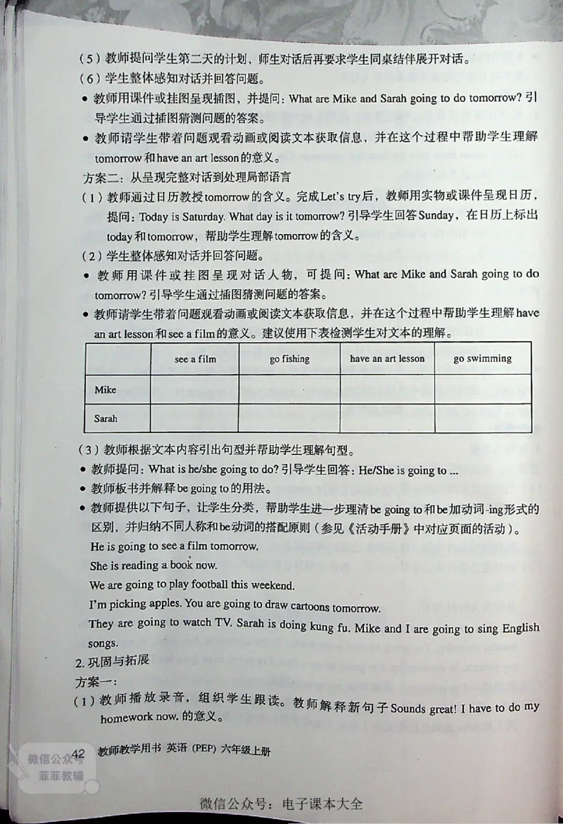 英语PEP6A教师教学用书_《教师教学用书（教参）》英语3-6年级上册（人教PEP）