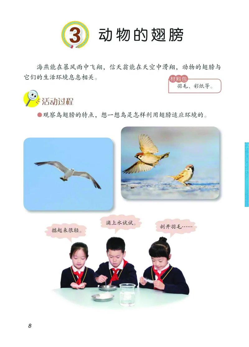 青岛版3年级科学上册高清教材_全部版本&bull;小学科学电子课本_青岛版63制小学科学课本