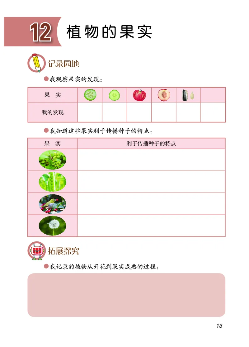 青岛版3年级科学下册活动手册_全部版本&bull;小学科学电子课本_青岛版63制小学科学课本