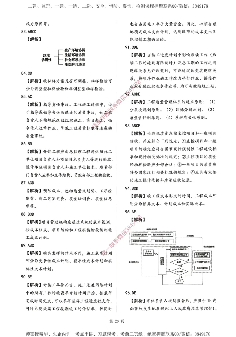 一建通过圈题AB卷建设工程项目管理_2026年一级建造师_2026年一建管理_2025年一建管理SVIP_05-考前密训✿央企特训✿机构普押_24-管理《考点大爆料+圈题AB卷》SMR