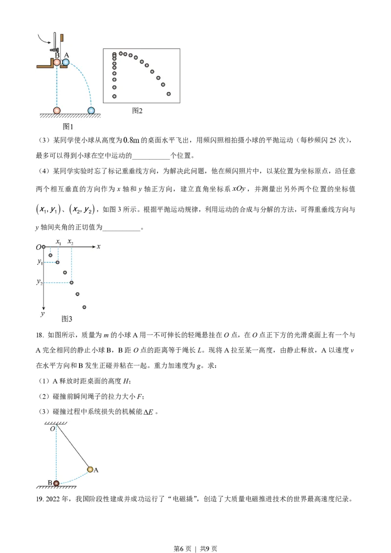 2023年高考物理试卷（北京）（空白卷）_物理历年高考真题_新&middot;PDF版2008-2025&middot;高考物理真题_物理（按省份分类）2008-2025_2008-2025&middot;（北京）物理高考真题