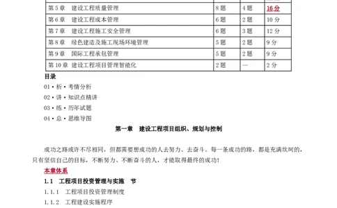 第一章　建设工程项目组织、规划与控制_2026年一级建造师_2026年一建管理_2025年一建管理SVIP_02-基础精讲✿高端面授✿深度强化_04-管理《基础精讲班》李娜JG_讲义
