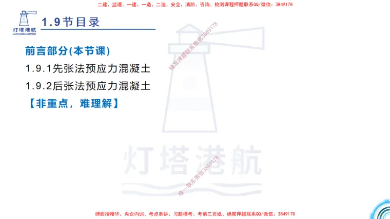 精讲15+16+17-1.9节预应力混凝土_2026年一级建造师_2026年一建港航_2025年一建港航SVIP_02-基础精讲✿高端面授✿深度强化_05-港航《自营系列课》灯塔SMR_通关精讲班