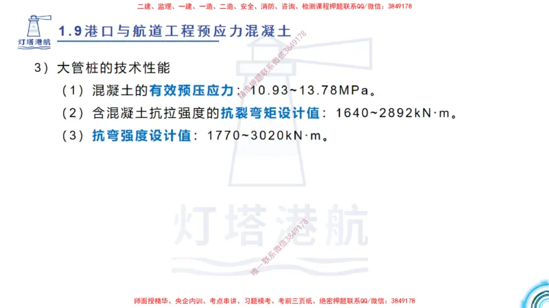 精讲15+16+17-1.9节预应力混凝土_2026年一级建造师_2026年一建港航_2025年一建港航SVIP_02-基础精讲✿高端面授✿深度强化_05-港航《自营系列课》灯塔SMR_通关精讲班