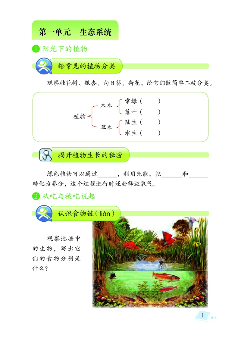 湘科版6年级科学上册活动手册_全部版本&bull;小学科学电子课本_湘科版小学科学电子课本