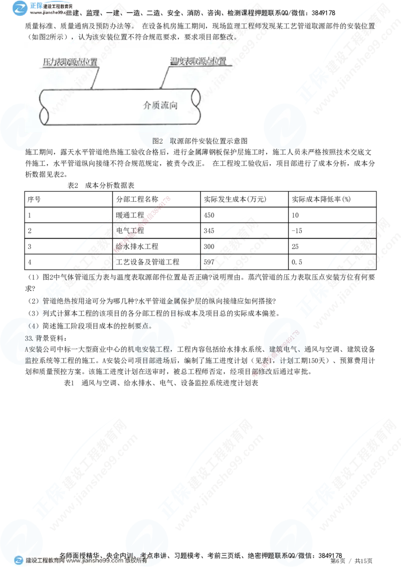 模考密钥（二）-题目答案分离_2026年一级建造师_2026年一建机电_2025年一建机电SVIP_03-习题精析✿实战特训✿模考通关_38-机电《模考密钥班》王建波JG_讲义