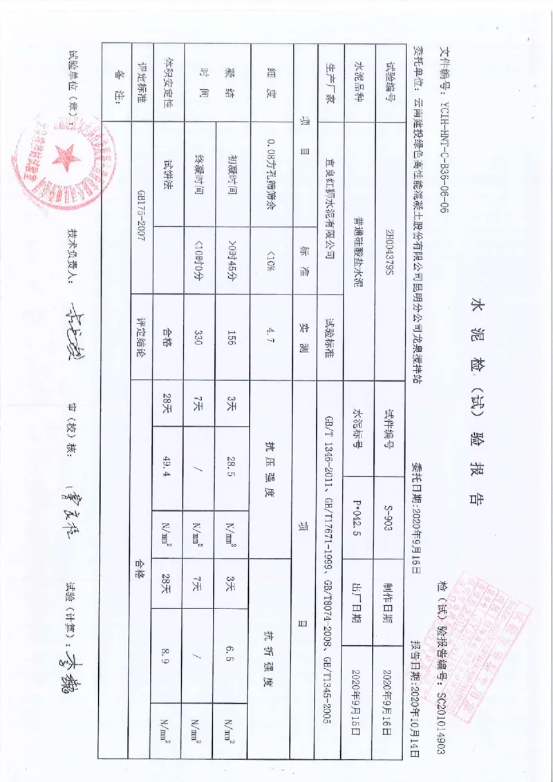 咬合桩素桩验收记录_2021-2023年优秀施组方案_施工方案_方案43-昆明世博门户区-1号地块商业综合体项目基坑工程专项施工方案_3、昆明世博门户区-1号地块商业综合体项目验收记录表