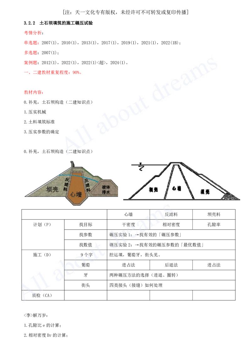 2025-30-第1篇-第3章-3.2-土石坝施工技术（一）_2026年一级建造师_2026年一建水利_2025年一建水利SVIP_02-基础精讲✿高端面授✿深度强化_12-水利《天一精讲班》李想KL_讲义