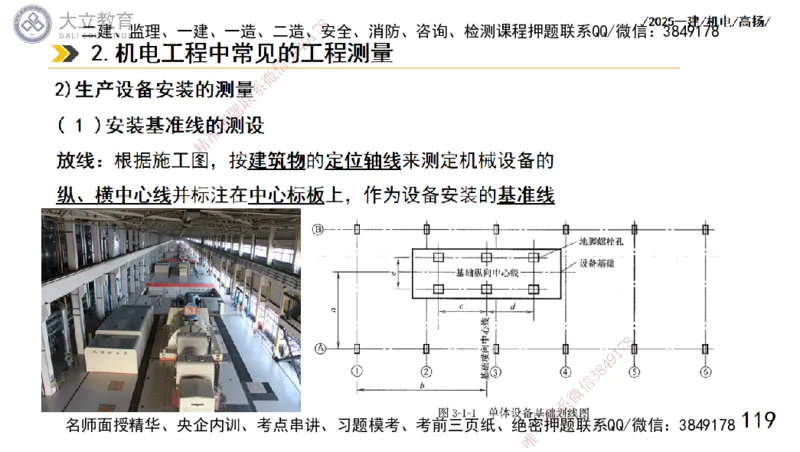 W2025一建机电-高扬-技术板块5-材料、设备、测量、计量_2026年一级建造师_2026年一建机电_2025年一建机电SVIP_04-冲刺串讲✿考点强化✿小灶集训_31-机电《案例专项班》高扬DL_讲义