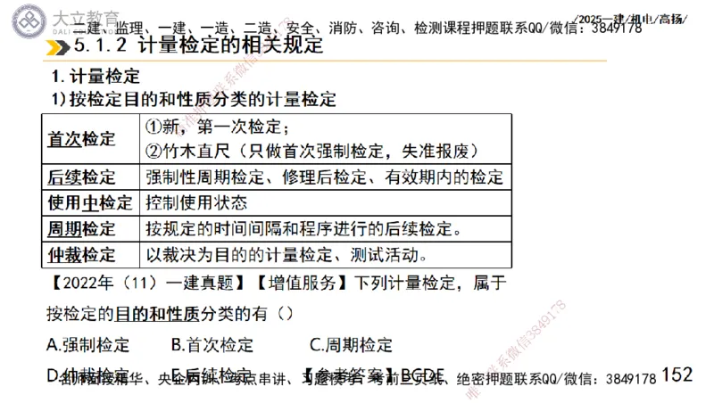 W2025一建机电-高扬-技术板块5-材料、设备、测量、计量_2026年一级建造师_2026年一建机电_2025年一建机电SVIP_04-冲刺串讲✿考点强化✿小灶集训_31-机电《案例专项班》高扬DL_讲义