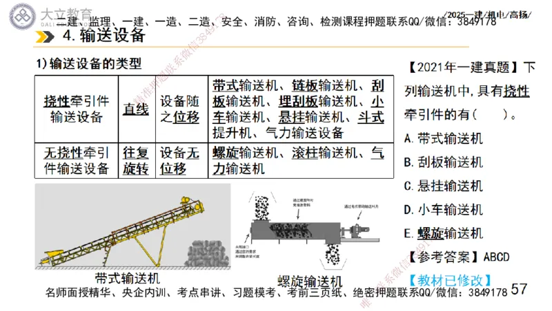 W2025一建机电-高扬-技术板块5-材料、设备、测量、计量_2026年一级建造师_2026年一建机电_2025年一建机电SVIP_04-冲刺串讲✿考点强化✿小灶集训_31-机电《案例专项班》高扬DL_讲义