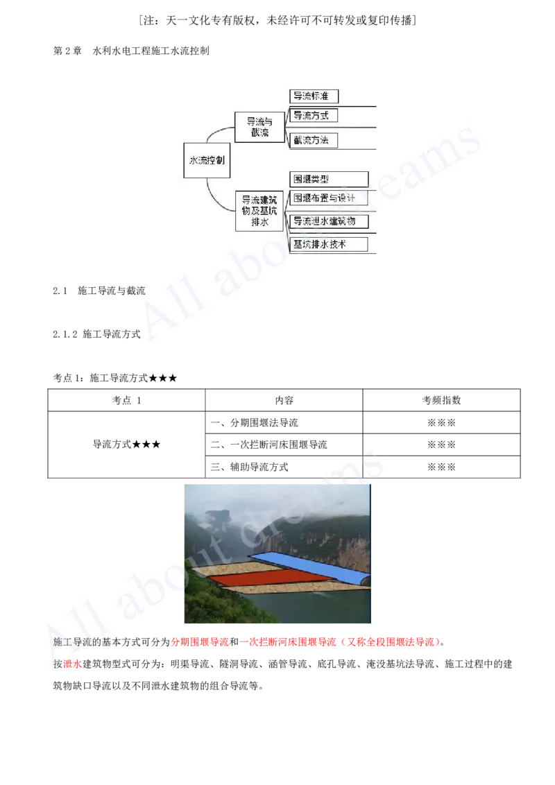 2025-10-第1篇-第2章-2.1-施工导流与截流_2026年一级建造师_2026年一建水利_2025年一建水利SVIP_02-基础精讲✿高端面授✿深度强化_12-水利《天一精讲班》李想、王欣KL_王欣_讲义