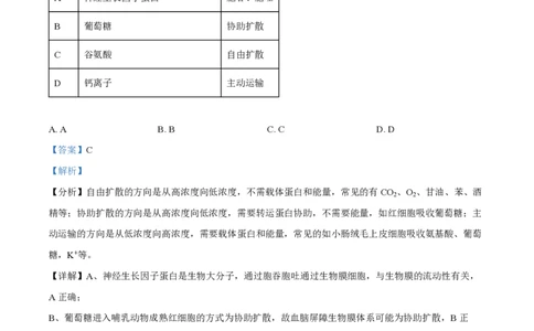 2023年高考生物试卷（辽宁）（解析卷）_生物历年高考真题_新&middot;PDF版2008-2025&middot;高考生物真题_生物（按试卷类型分类）2008-2025_自主命题卷&middot;生物（2008-2025）_辽宁自主命题&middot;生物（2021-2024）