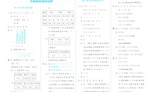 答案_2025秋亮点给力大试卷数学2上RJ