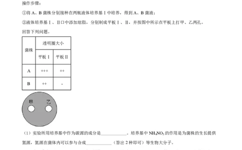 2022年高考生物试卷（全国甲卷）（空白卷）_生物历年高考真题_新&middot;PDF版2008-2025&middot;高考生物真题_生物（按省份分类）2008-2025_2008-2024&middot;（广西）生物高考真题