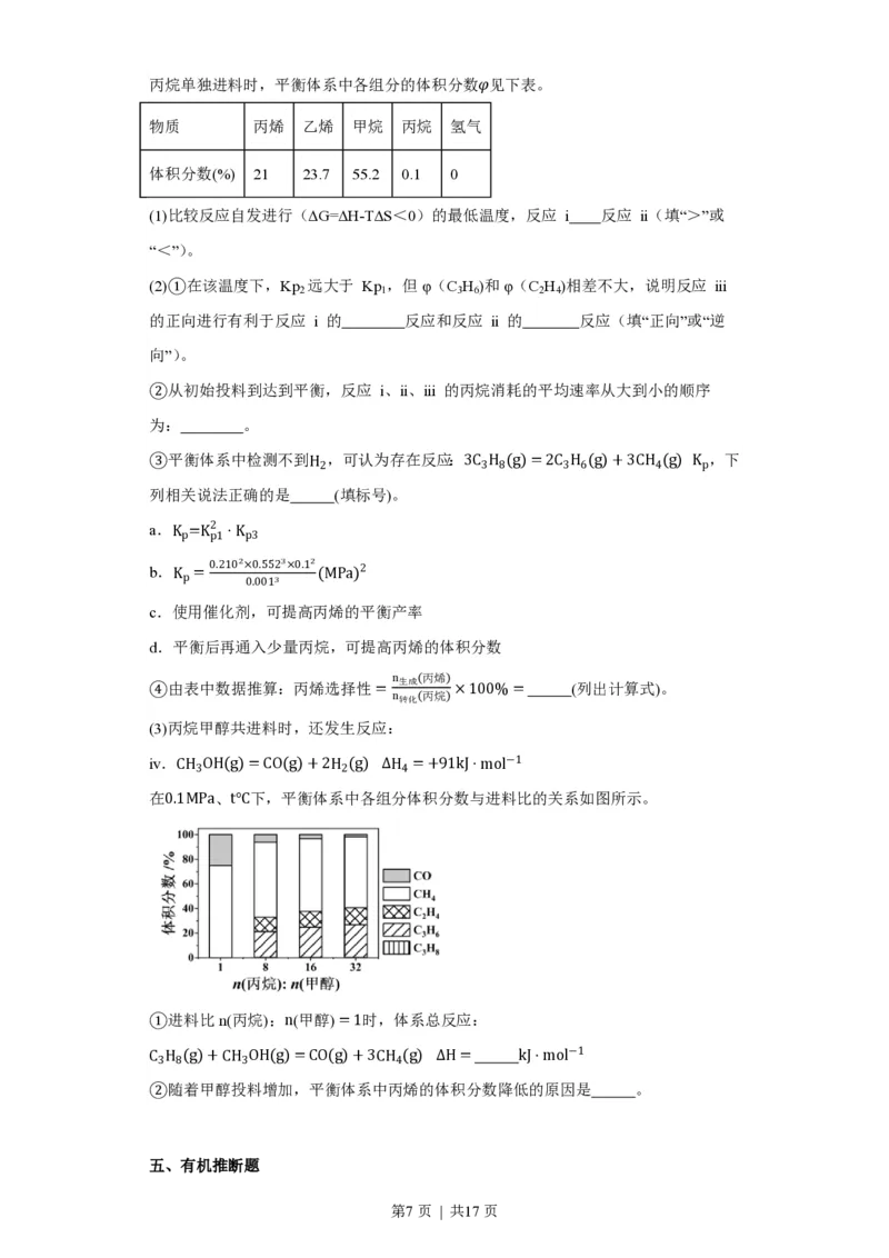 2023年高考化学试卷（福建）（解析卷）_历年高考真题合集_化学历年高考真题_新&middot;PDF版2008-2025&middot;高考化学真题_化学（按试卷类型分类）2008-2025_自主命题卷&middot;化学（2008-2025）(1)