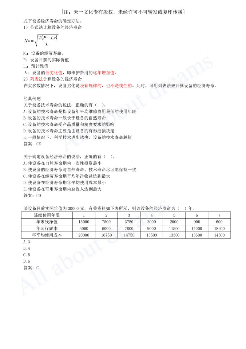 2025-15-第1篇-第4章-4.1、4.2-设备磨损与补偿、设备经济寿命确定_2026年一级建造师_2026年一建经济_2025年一建经济SVIP_02-基础精讲✿高端面授✿深度强化_关涛_讲义
