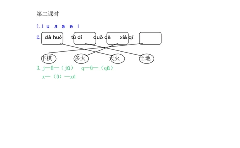 6jqx_一年级语文上册（统编版）_老课标资料_课时练_拼音练习