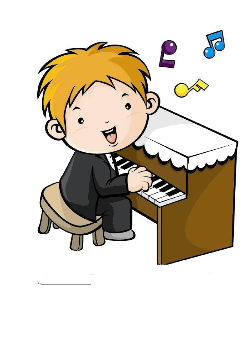 Module8Unit2Doesheplaythepiano？习题1_二年级上下册资料_二年级语数英上下册学习资料_3-7-5、小学二年级英语上册_外研版一起点_2、同步练习_Module8