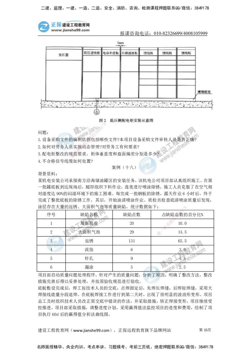 JG-机电-案例宝典_2026年一级建造师_2026年一建机电_2025年一建机电SVIP_01-精华文档✿电子教材✿历年真题_59-机电《案例宝典》JG