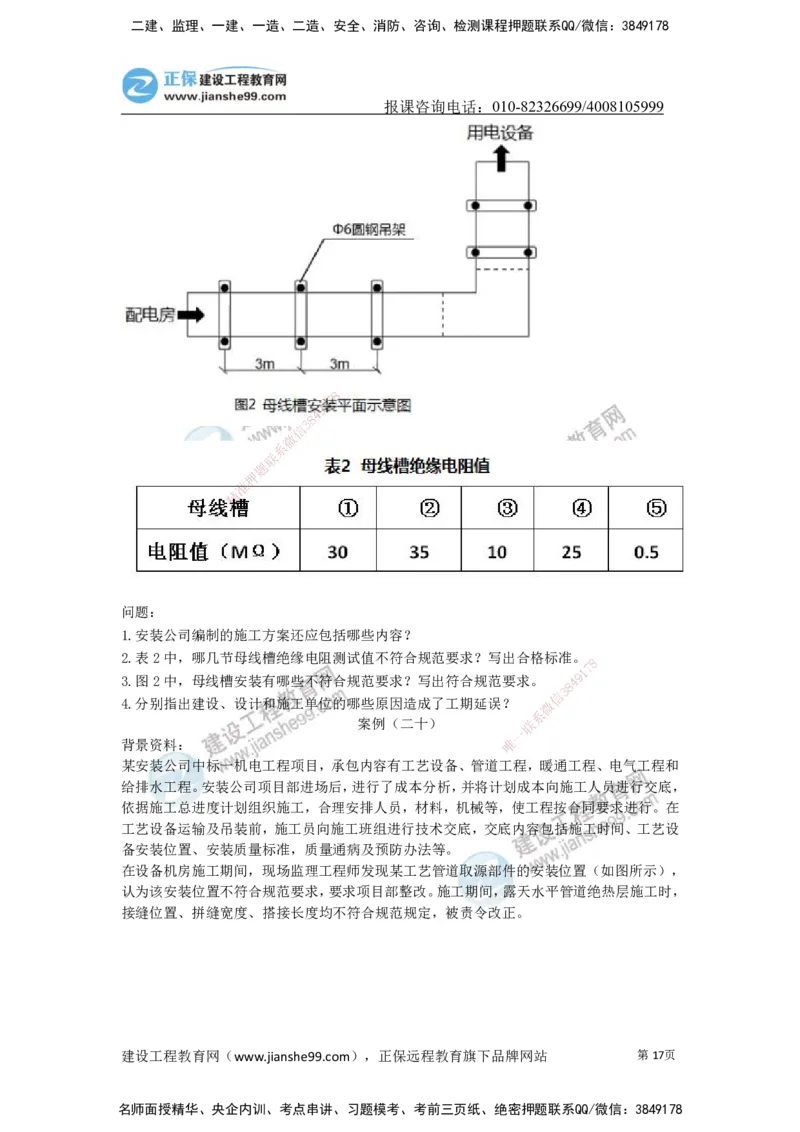 JG-机电-案例宝典_2026年一级建造师_2026年一建机电_2025年一建机电SVIP_01-精华文档✿电子教材✿历年真题_59-机电《案例宝典》JG