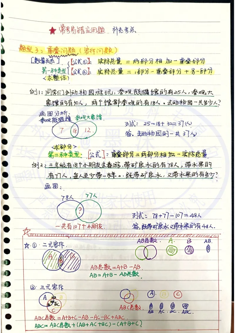直播间同款三年级十大应用问题公式及方法-1_小学全网线上同款资料